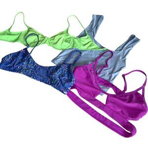 Bikini Tops Swim Suits Bundle 4 J Crew Aerie Express Beach Pool Resort Womens S